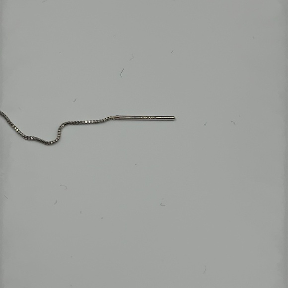 14k real solid white gold snowflake - Picture 7 of 9